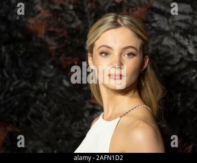 London, Großbritannien. 16 Dez, 2019. Freya Allan besucht die Weltpremiere von Netflix 'The Witcher' bei Vue West End am 16 Dezember, 2019 in London, England Credit: Gary Mitchell, GMP-Media/Alamy leben Nachrichten Stockfoto