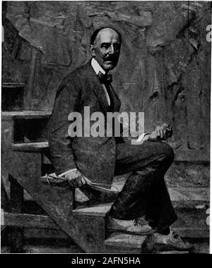 . Eine Ausstellung von Gemälden und Skulpturen von Robert Vonnoh und Bessie Potter Vonnoh und Malereien von Ernest Lawson und W. Murray Smith von London, England: Das Memorial Art Gallery, Rochester, New York, Januar 6 bis Januar 30, neunzehn hundert und 16. e: Membehs. Aijfy Künstler, Lehrer, oder kunst Handwerker aktiv prac^ jtieing sein Beruf, maybecome ah Associate m^ber der Kunstgalerie uponpayment von fünf ilollHrS;) Jahr. liili ich. Porträt Daniel Chester French, Esq. VON ROBERT VON KEINE H DAS DENKMAL KUNST GALERIE ROCHESTER, NEW YORK EINE AUSSTELLUNG lOF GEMÄLDE UND S Stockfoto