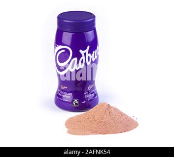 Cadbury Schokoladengetränk Stockfoto