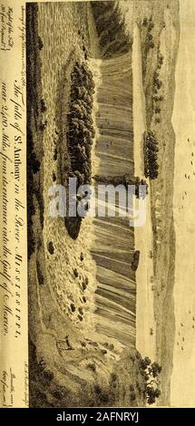 . Reisen durch die inneren Teile in Nordamerika, in den Jahren 1766, 1767 und 1768. Er Fallen, in schräger por-tion, die sich zu fünf oder fixfeet Breite und dreißig oder vierzig lang sein. ThefeFalls variieren erheblich von allen anderen Ich havefeen, wie sie Ansatz zu finden Der clofe themwithout leaft obfl: ru 6- fromany dazwischen liegenden Hügel oder am Abgrund. Das Land um Sie herum ist extremelybeautiful. Es ist nicht eine ununterbrochene plainwhere das Auge findet keine Erleichterung, sondern Compo - gespeist von vielen sanften afcents, die in thefummer mit der fineft ver abgedeckt sind - Dure und interfperfed mit wenig grov Stockfoto