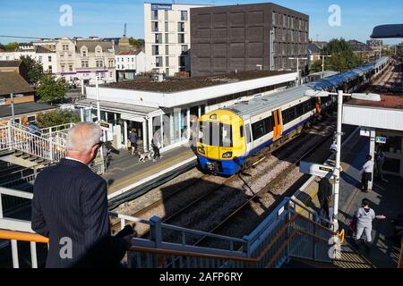 Hackney Central London Overground Station, London England Vereinigtes Königreich Großbritannien Stockfoto