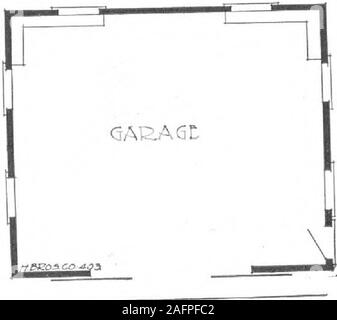 . Einen Plan Buch von Harris Wohnungen. Harris Garage Nr. L-403 dieses yvett geplante Garage hat viel für zwei große Autos und einer Fülle von ^J^™ Werkbank und Ersatzanlagen. Alle material-, excent Abstellgleis und Dachschalung, möblierten Geschnitten - reTdy zusammen zu nageln. Rolltore. Zurück gleitenden f" od, d genutete Dach ahealhiw 10-S" &gt; "J. roofeT - Keine" = V, oder Drop Sid.™", "J" Ji°°°°°° * £ JJ 4 mipnrance der regelmäßigen Haus sidmg. Die wichtigsten d° oder &gt; areappearance otreg^^ rollte zurück 11 m breit und 8 m hoch und ermöglicht ein Auto m und Auto mit top up, oder limousine Körper zu übergeben. Windows swing UPW &Lt;Auf der ins Stockfoto