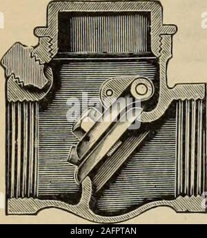 . Amerikanische stationäre Engineering; eine praktische Arbeit, die im Kesselraum beginnt und dauert im gesamten Kraftwerk. Tiff. 139.. Stockfoto