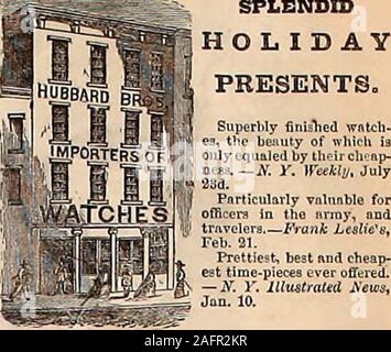 . Harper's Weekly. ISO für $ 20. Soldaten in der Armee. o v, 1 1. I I.,,,,.mil, Iiii. Ich? Hi.-, v Fussel,,,,,.,. MllilllllllV... I. llmiMrlllj. , L,, "kl |.. . ,11 iFinB. AddreasTUOM s, i, ril, i: ich alle Artikel für Soldaten. 71 IliviKlwuy. Niedrige Sullerdclnirgcl riiii-Ich. Magic Zeit Beobachter, die Vollkommenheit der Mechanismus! Eine Jagd, oder © Erbse Tempo, oder Ladys oder Gentlemans W. V. Ch kombiniert, mit Patent mit Automatikaufzug Verbesserung. &Lt;-- n.ui Ni-n, il: Iti. ,.. C der tho PreMle. 9 t moBt t-ich-ich:. ..-.IU-.. ii,... I..-.- h-rinnL-. r;. n [u Silber Uhren! First-Class Jagd Time-Pieces. UNIVERSAL APPRO Stockfoto