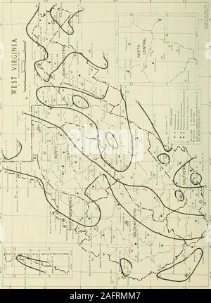 . Klimatologische Daten, West Virginia. Durchschnittliche Temperatur WEST VIRGINIAJULY 1962. "O&u 0) O O Q u aa Ha" a&gt;en&lt; M o o x:?" •?. STATION INDEX? I LI MM 10 ion ua * p CHARLESTON 1 II (U. ? Ich ICH ICH uMAM MMLBi. HCOLN H:. IonL 20*PI?-. UPSHUR 1282 braxion? ? ? 1520 BSAXION?.* nach oben ICH FRANKLIN2N? ? ?? ? ? "Rs *=t Nt? Wirt 2209 n?. 2*6 J RALtlu 2 * 2 * 271 VrATNt"? ? ? 27 Ein ft? . ?? MAO 1 UN-JO 72 Mercer?? ) 2 38 llwIs? ML DOWtLL? DRAxTON 35*4 GILMER) 63 Ich &Lt;uui:. onsnivA I II: IKriMi und TANKS OBSCRVCH Stockfoto