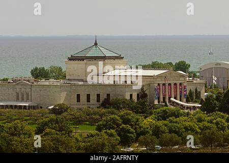 Shedd Aquarium in Grant Park Chicago Illinois Stockfoto