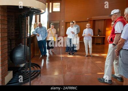 Wingspread House von Frank Lloyd Wright in Racine Wisconsin Stockfoto