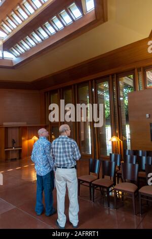 Wingspread House von Frank Lloyd Wright in Racine Wisconsin Stockfoto