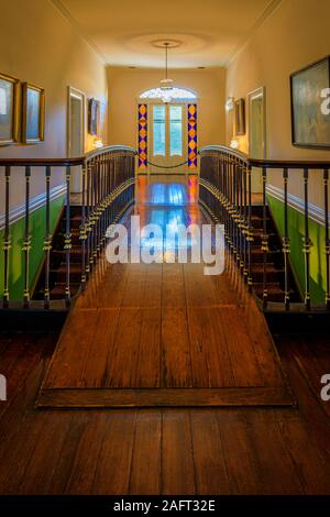 Der Owens - Thomas Haus & Sklavenvierteln ist ein historisches Haus in Savannah, Georgia, das als historisches Haus Museum von telfair Museen betrieben wird. Es ist Stockfoto