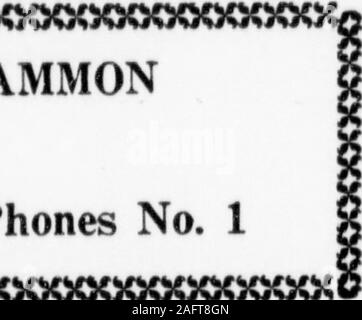 . Highland Echo 1915-1925. Zu 11 a.m.; 7 bis 9 P.M. Telefone: Völker, 159; Bell, 194. Büro andresidence College & Depot Sts. DR. JNO. A. GODDARDDentist im Obergeschoss in Wallace Geb. neben Ellis-Proffitt Co Store Völker Tel. 241 I1 iXXX) OUOOO 0 CQ 0 QQOQQQ (XXXXX C.C.WHITEShoe Instandsetzung College Schirmherrschaft ElicitedCollege Straße Service - Höflichkeit WATTSC AMPBELL DROGENFIRMA - Der rexall Store-Somebody greatestpreacher tliat gesagt hat, die von allen ist die Ant-sagt er nichts - aber dann die Ant hasnotihng zu werben. Wir bieten Ihnen zu allen Zeiten CONSISTENTLYGOOD Ware zu vernünftigen Preisen. Watt Stockfoto