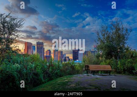 Am westlichen Tor zur Innenstadt von Los Angeles entfernt, 10,5 Hektar große Park Vista Hermosa ist ein Städtischer Naturpark. Stockfoto