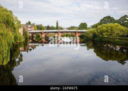 River Nith, Dumfries, Dumfries & Galloway, Schottland Stockfoto
