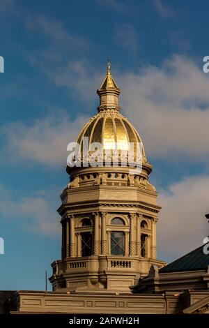 SEPTEMBER 30, 2019, Casper, Wyoming, USA - Wyoming State Capitol Stockfoto