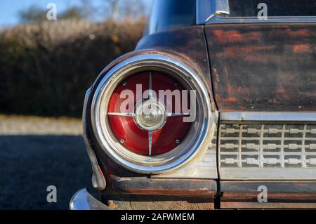 1963 Ford Galaxy Country Sedan Kombi, Patina oder Ratte Look '60s American Car mit einem 6/3 Liter V8 Stockfoto