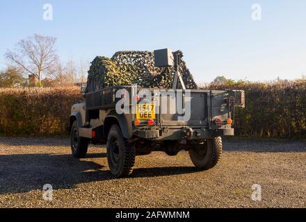 1992 Land Rover British Army Long Range Patrol Vehicle (LRPV) Special Forces Reconnaissance OffRoad 4x4 Stockfoto