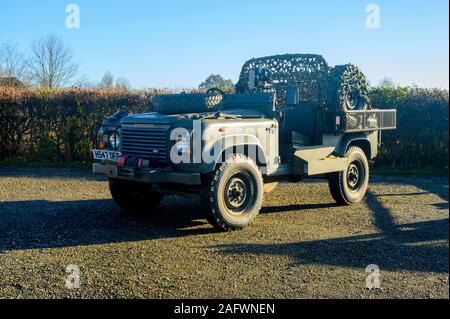 1992 Land Rover British Army Long Range Patrol Vehicle (LRPV) Special Forces Reconnaissance OffRoad 4x4 Stockfoto