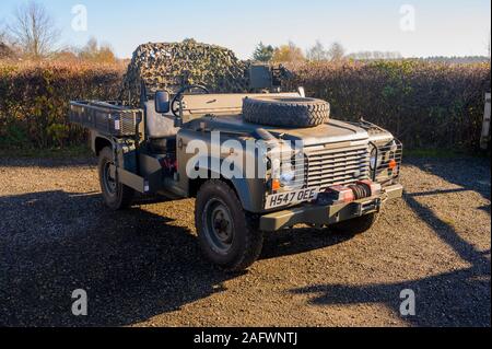 1992 Land Rover British Army Long Range Patrol Vehicle (LRPV) Special Forces Reconnaissance OffRoad 4x4 Stockfoto