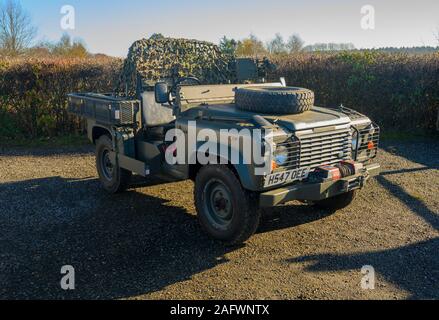 1992 Land Rover British Army Long Range Patrol Vehicle (LRPV) Special Forces Reconnaissance OffRoad 4x4 Stockfoto