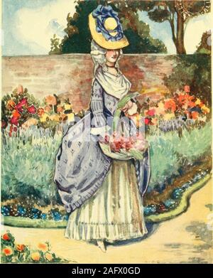 . Englisch Kostüm. ein Kopf gut im Sommer gehen kann ohne beingopened. Dann gehen wir auf die absurde Idee, die cameover Weibe, daß es die meisten immer mit EINER FRAU AUS DER ZEIT DES GEORG III (1760-1820) Dies zeigt die letzte der Koffer Kleider, whichgave Weise im Jahre 1794 oder 1795 zu Empire Kleider. Achange kam über alle Kleid nach der Revolution. GEORGE DIE DRITTE 75 aussehen wie ein Pouter Taube. Sie nahm an einem buffbn, eine Gaze oder feines Leinen Halstuch, die outpigeon - wie Vor klemmt, wodurch eine übertriebene bosomto diejenigen, die es trug. Mit dieser Art von 1786 kam der Sonnenhut mit. Reisen li Stockfoto