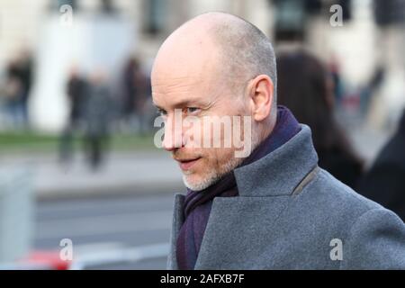 London, UK, 16. Dez 2019, Labour MP Stephen Kinnock verlässt das Haus des Parlaments auf der erste offizielle Tag im Parlament nach der Wahl. Quelle: Uwe Deffner/Alamy leben Nachrichten Stockfoto