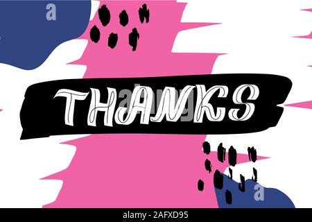 Abstrakte retro design Stil mit Tinte Textur. Stock Vektor