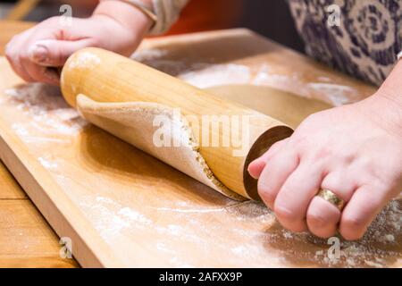 Die Lebkuchen zu Hause Stockfoto