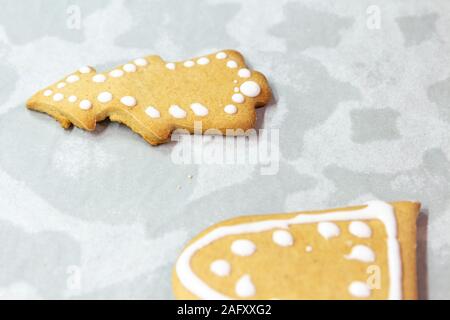 Die Lebkuchen zu Hause Stockfoto