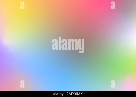 Bunte gradient Blur helle Farben Schattierung Abbildung: Abstrakt, Hintergrund Stockfoto