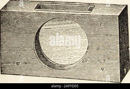 . Optische Projektion: Eine Abhandlung über die Nutzung der Laterne in Ausstellung und wissenschaftlichen Demonstration. Abb. 109 bequeme Form, und die einfache Form in Abb. 1 gezeigt. Kranke, bei denen die Glasplatten in einem Holzrahmen üblichen Folie - Bühne fitthe montiert sind, werden sehr gut beantworten. Im Gegenteil. Stockfoto