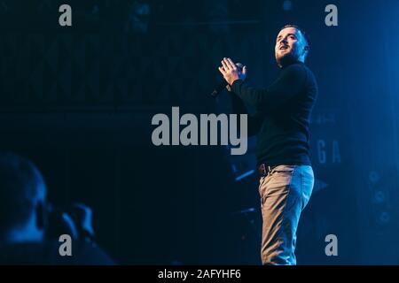 Kopenhagen, Dänemark. 01 st, November 2018. Die English-Irish Sänger und Songwriter Maverick Sabre führt ein Live Konzert bei VEGA in Kopenhagen. (Foto: Gonzales Foto - Mathias Kristensen). Stockfoto