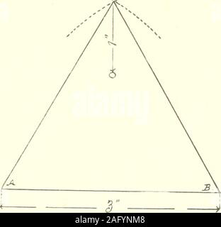 . Manuelle Pappe Bau für die dritten und vierten Klassen. 28 A3-Kurs. Nr. 2. Dreieckige Sicherheits-Bau: Mit Lineal zeichnen einer Linie AB, 3 lange. Mit A und B als Zentren und AB als Radius mit dem Zirkel zeichnen Bögen oben AB C. awith Lineal zeichnen von Linien AC und BC. Schneiden Sie mit einer Schere Dreieck. Maßnahme 1 nach unten von der Spitze des Dreiecks. Punch Loch mit Punch. Befestigen Sie Gewinde oder Floss. Material zu schneiden: Tagboard. &Gt;./?.. 29 A3 Kurs.-Nr. 3. Thread-Winder. Bau: Mit dem Zirkel Kreis zeichnen 1% Radius. Umfang in sechs gleiche Teile teilen. Radius geht um 6 Umfang Zeiten. Verbinden Sie poin Stockfoto