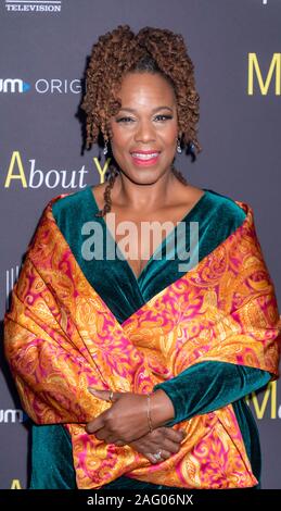 New York, NY, USA - Dezember 16, 2019: kecia Lewis nimmt an den 'Mad About You' Red Carpet Event im Rainbow Room, Rockefeller Center, Manhattan Stockfoto