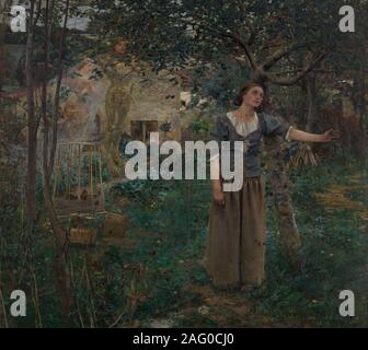 Jeanne d'Arc, 1879. Stockfoto