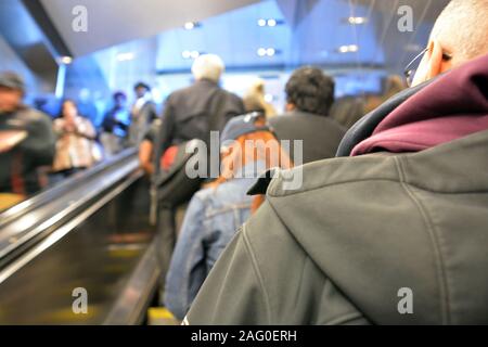 Pendler Stockfoto