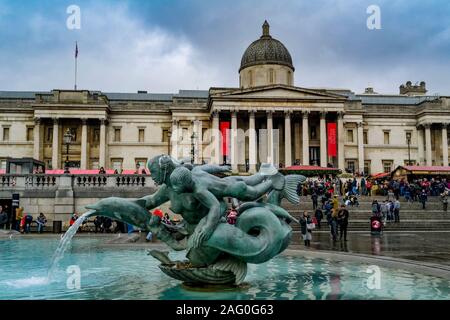 National Gallery, London, England, UK Stockfoto