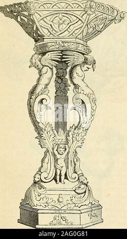 . Die Annalen der Gartenbau und Year-Book Informationen über praktische Gartenarbeit. 446 Blumen die führende Verschönerungen des künstlerischen Designs. In der Tat, die nur Mittel aus der gartenist ein Blatt oder zwei, aber nichts könnte moreadapted Für einen Korb mit Blumen sein, oder Form aprettier Ornament im Wintergarten ordrawing - Zimmer, mit Pflanzen, die andflowers gefüllt zu werden. Ob die Künstler in dieverbleibende Zeit Sie eine Sache Design, eine der Verwendungen itmay zu, oder nicht, ist fraglich, aber die meisten unbedeutenden Änderung würde thisdo Für zwanzig verschiedene Themen. Es wäre. Wie gut für eine Schriftart. Stockfoto