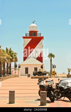 Mouille Point auf der Sea Point Promenade in Kapstadt, Südafrika. Stockfoto