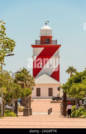 Mouille Point auf der Sea Point Promenade in Kapstadt, Südafrika. Stockfoto