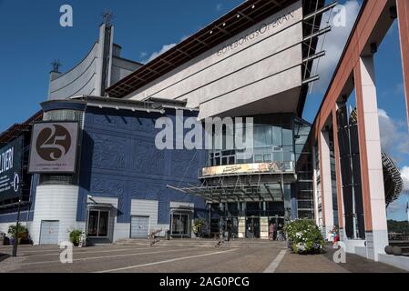 Goteborgesoperan (Göteborg Opera House) bei Lilla Bommen in Göteborg, Schweden. Es Stadien andere Aufführungen wie Ballett, Tanz, Musicals und Co Stockfoto