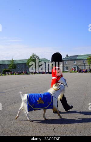 Wachwechsel Zeremonie, Zitadelle von Québec Kanada Stockfoto