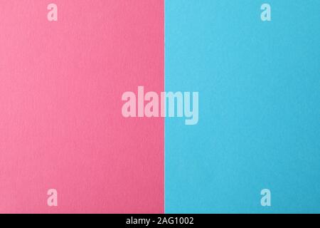 Zwei Ton Hintergrund aus: Blau und Pink. Zusammenfassung Hintergrund Stockfoto