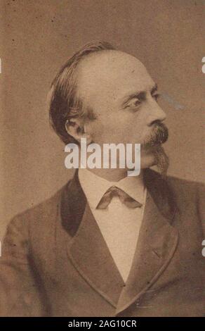 Portrait des Komponisten Hans von B&#xfc; Niedrig (1830-1894), C. 1875. Private Sammlung. Stockfoto