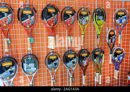Miami Florida, Key Biscayne, Sony Ericsson OpenAL-Tennisturnier, Sporting Shopping Shopper Shopper Shop Shops Markt Märkte Marktplatz Kauf verkaufen Stockfoto