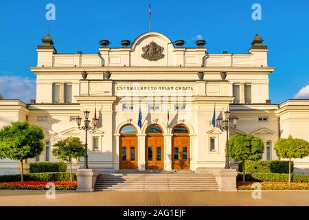 Gebäude der Nationalversammlung, Sofia, Bulgarien, Stockfoto