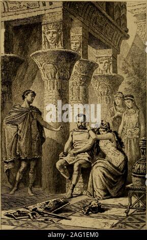 . Antony and Cleopatra. ; "L^^l^S. Akt III. Szene XI. Stockfoto