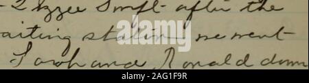 . [Logbuch der Horatio (Rinde) von San Francisco, Calif., von Giles S. Slocum, gehalten von Giles S. Slocum gemeistert, auf der Reise von 17. März 1896-1 Nov. 1896]. JtfO rf MITTWOCH, 20. MAI 1896. Ein ^ Jhr^^l^y-cA^6 yc ^^t^L&: yA-iyLLj. Sonne. Stockfoto