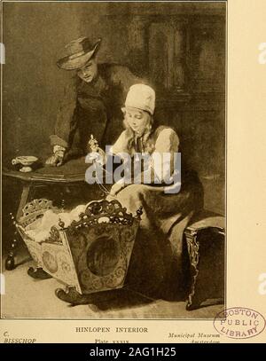 . Die Niederlande Galerien: eine Geschichte der Niederländischen Schule der Malerei, beleuchtet und durch kritische Beschreibungen der großen Gemälde gezeigt in den vielen Galerien. Ferdi-NAND-Bol, Mose auf dem Berg Sinai, die Uno ist - zum Glück fast vollständig von der Haube versteckt. Der berühmteste von Jakob de Wits Skulptur imi-Mutationen viele Zimmer schmücken. Die Stadt Halle hat fast vollständig denudedof Kunstwerke wurden zugunsten der Ryksmu-seum. Noch ein paar Bilder sind Links, unter othersa Regents Gruppe von Bol; ein Blick auf den Dam, byLingelbach; die Szene der Brand der Stadt Halle, der Stockfoto