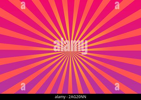 Eine abstrakte sunburst Form Hintergrundbild. Stockfoto