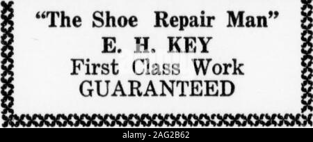 . Highland Echo 1915-1925. hes eine Spezialität. Drücken und Reinigung sauber gemacht. 1 Für das Unterzeichnen von Bank von Maryville Gebäude. iiiiiiiffliiiuiiiiiiiniiiiiiiiiiiiiiiiuiiiiiiiiiii^ BANK VON BLOUNT COUNTYWe erbitten Ihre Einzahlung Kapital Überschuss von $ 50.000 $ 27,0000 Aktiva insgesamt fast drei Viertel der eine Million Dollar ihre Bankgeschäfte mit den alten Zuverlässig - BANK VON MARYVILLE - wo Sie rightCapital, $ 50.000 $ 25.000 Überschuss, LANE Theological seminary Cincinnati, OhioEighty - fünftes Jahr behandelt werden. Modem Lehrplan. Co-operationwith Universität Cincinnati für Fortgeschrittene Grad. Für Katalog und p Stockfoto