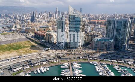 Zaytouna Bay, Beirut, Libanon Stockfoto